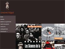 Tablet Screenshot of cinemeteque.com